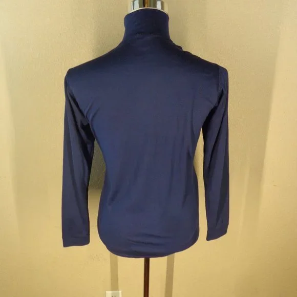 PATAGONIA CAPILENE NAVY BLUE 1/4 ZIP PULL OVER MEN'S SZ SMALL - Picture 4 of 5